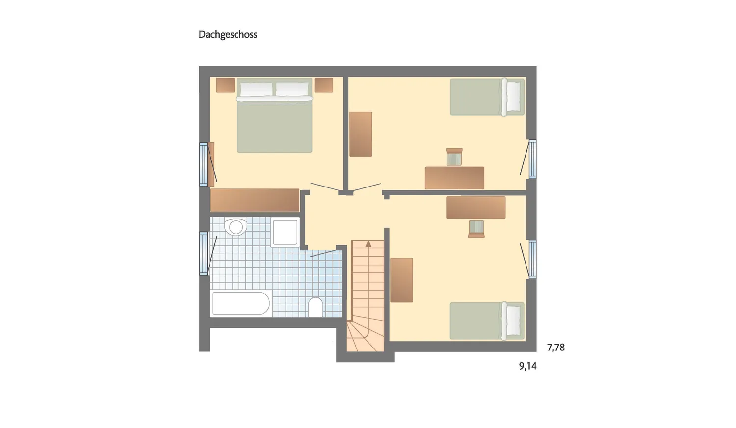 4 Zimmer Haus mit 114 m² in Dorsten – Bild 3