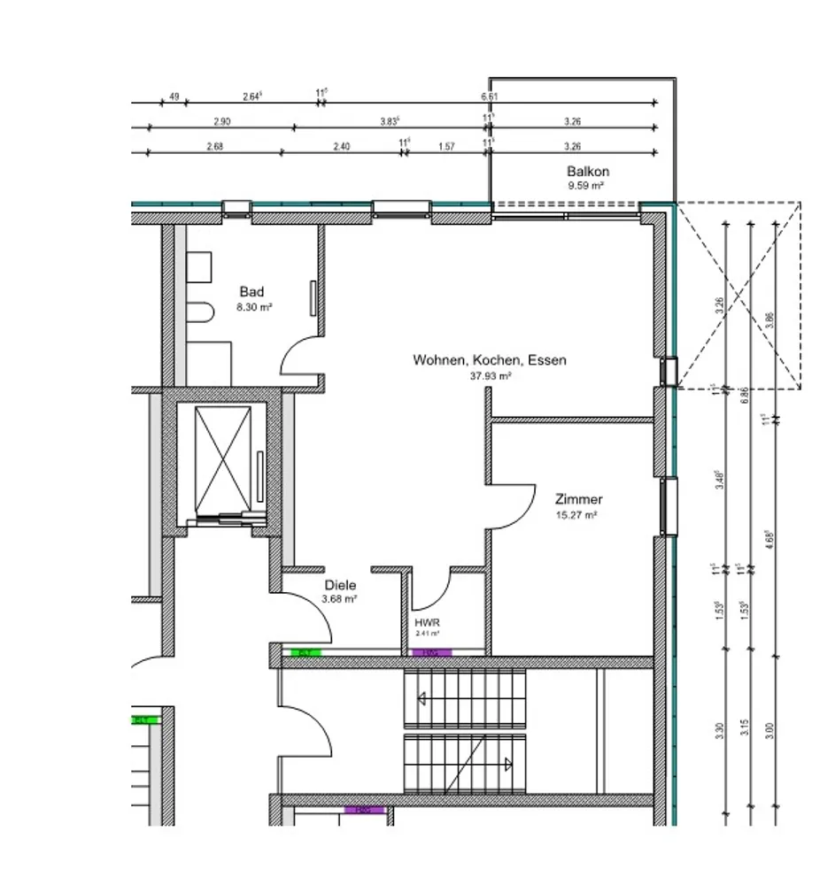 2 Zimmer Wohnung mit 72 m² in Wolfsburg – Bild 9