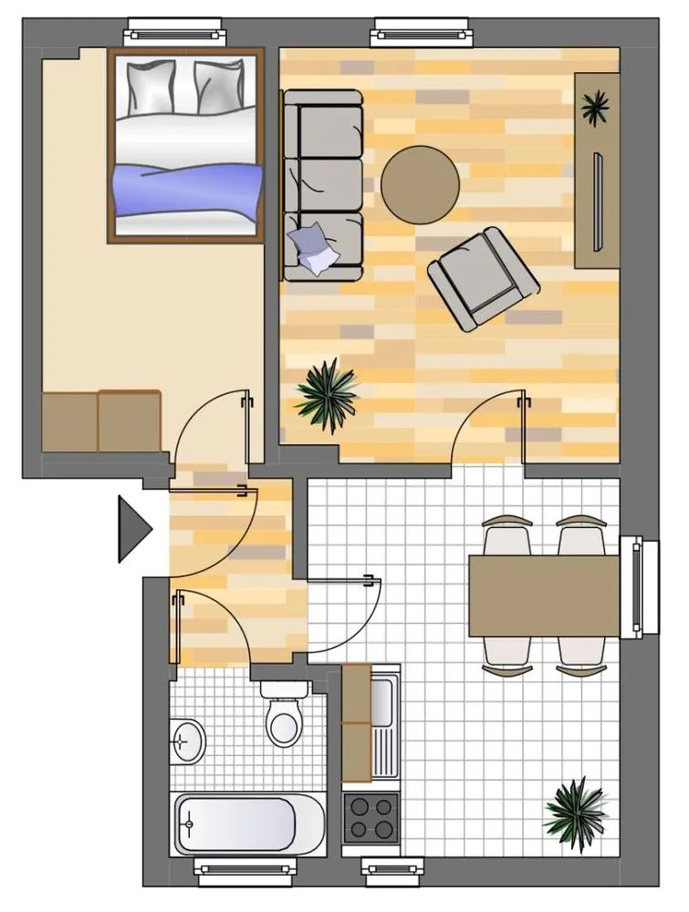 2 Zimmer Wohnung mit 40 m² in Menden (Sauerland) – Bild 5