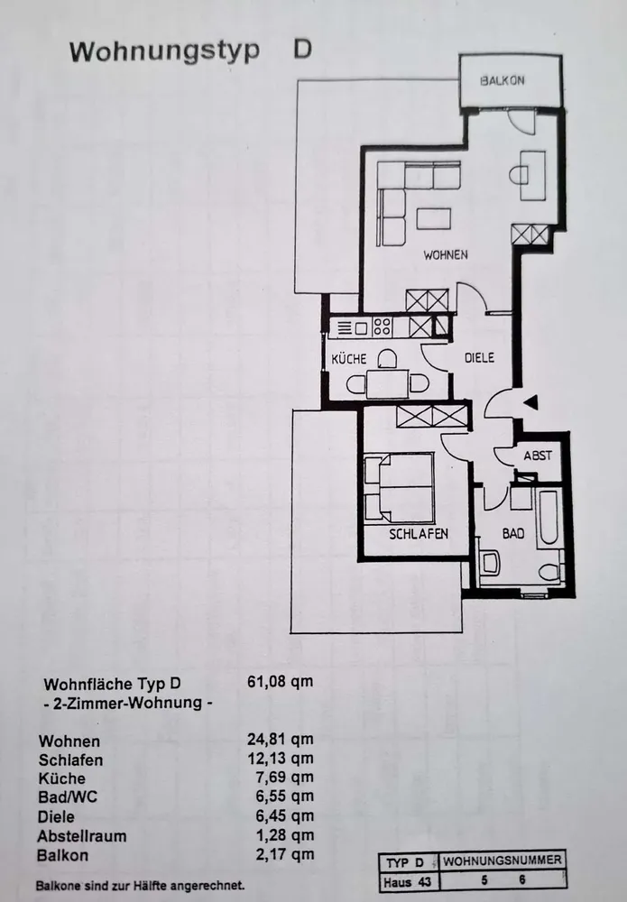 2 Zimmer Wohnung mit 61 m² in Magdeburg – Bild 8