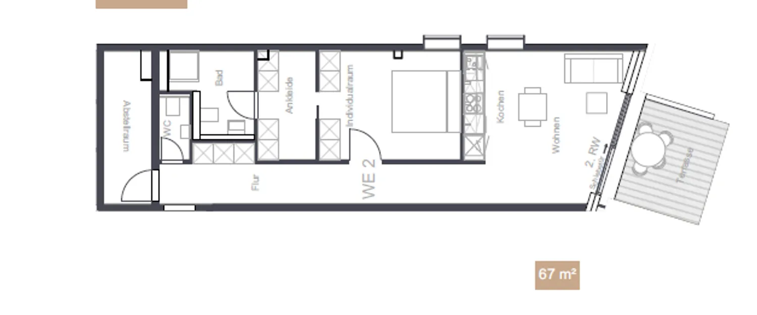 2 Zimmer Wohnung mit 67 m² in Stuttgart – Bild 12