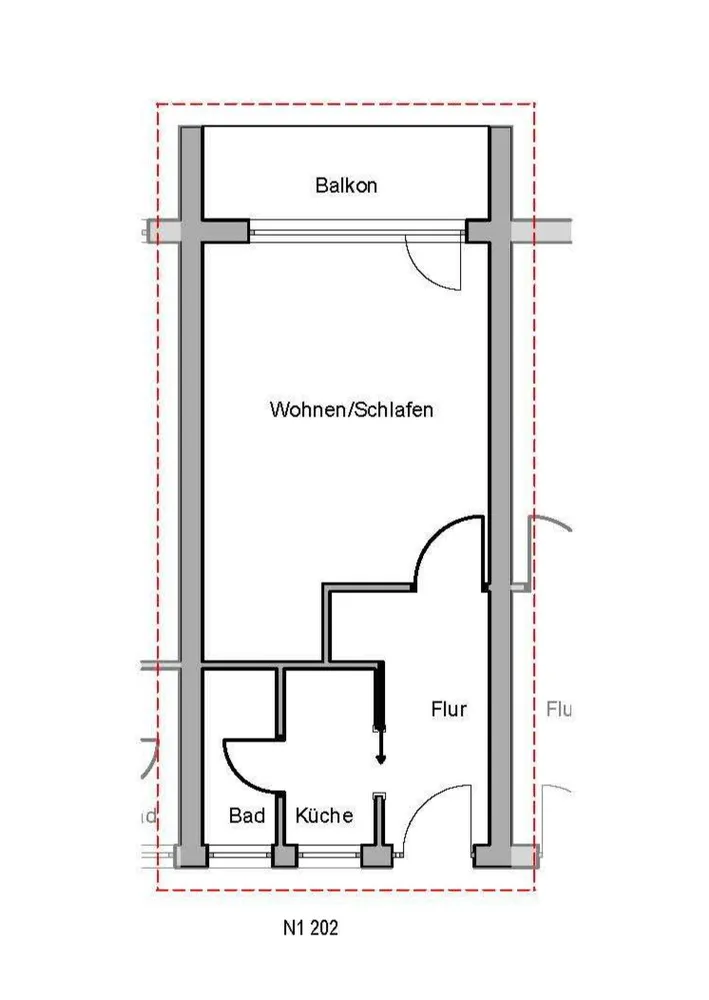 1 Zimmer Wohnung mit 32 m² in München – Bild 10