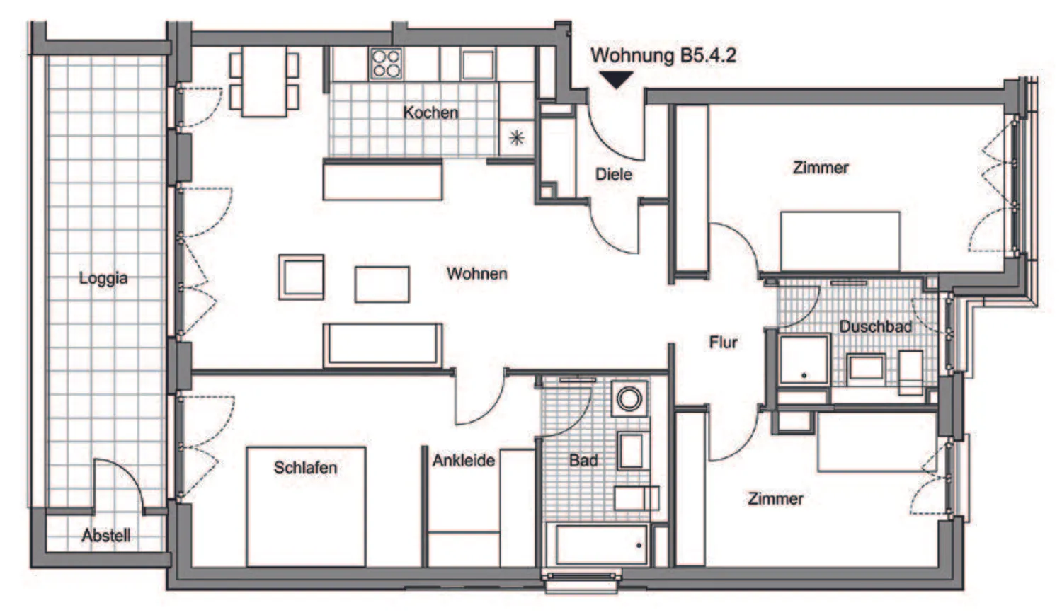 4 Zimmer Wohnung mit 112 m² in Frankfurt am Main – Bild 11