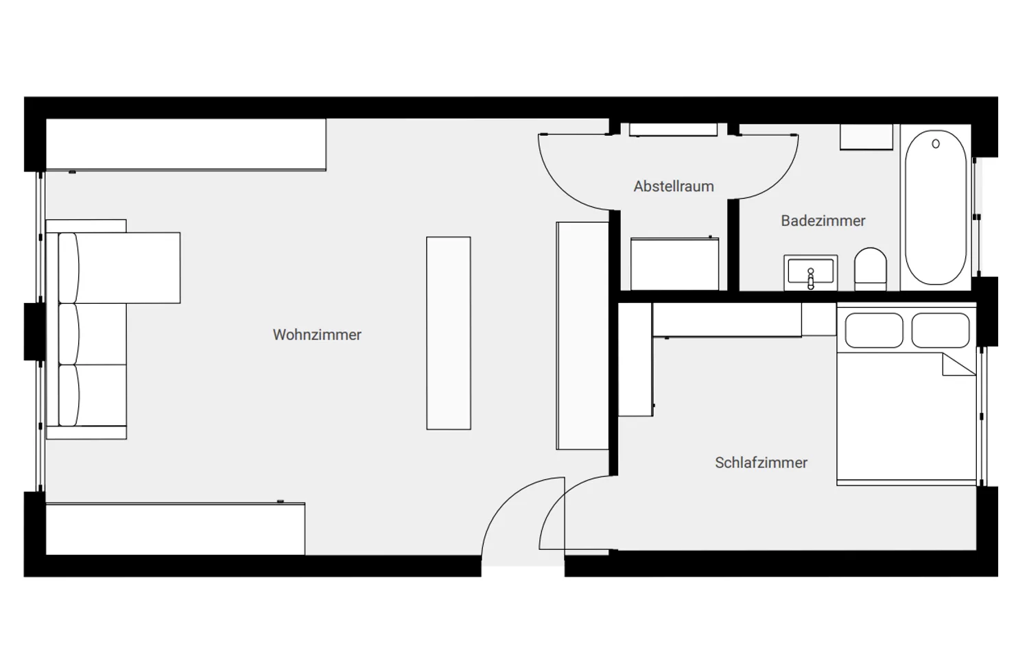 2 Zimmer Wohnung mit 52 m² in Potsdam – Bild 4