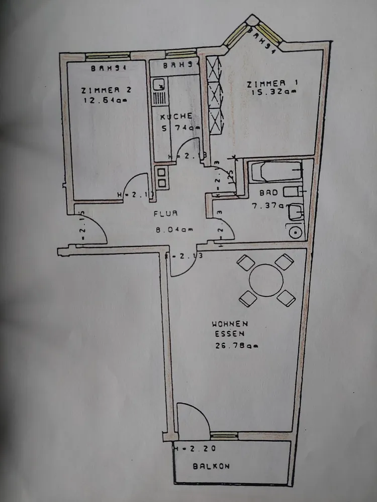 3 Zimmer Wohnung mit 75 m² in Michelstadt – Bild 6