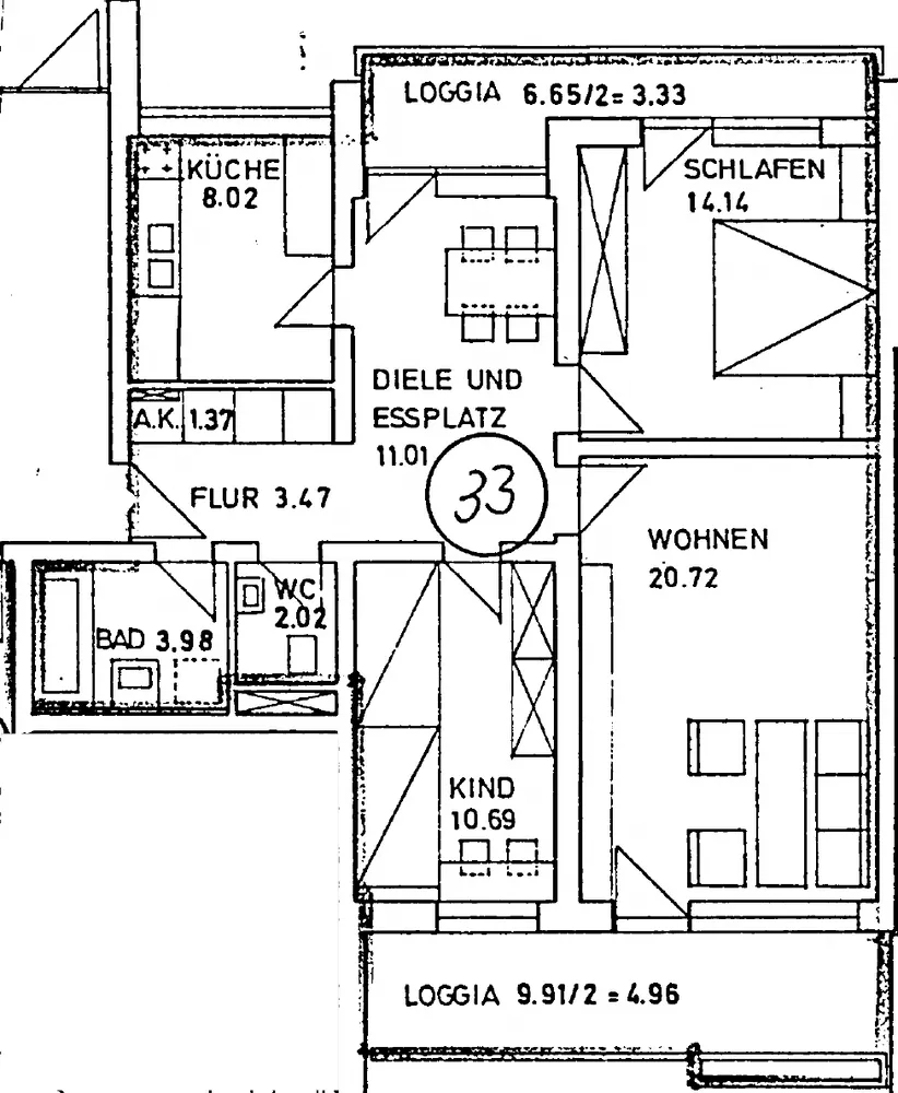 4 Zimmer Wohnung mit 82 m² in München – Bild 12