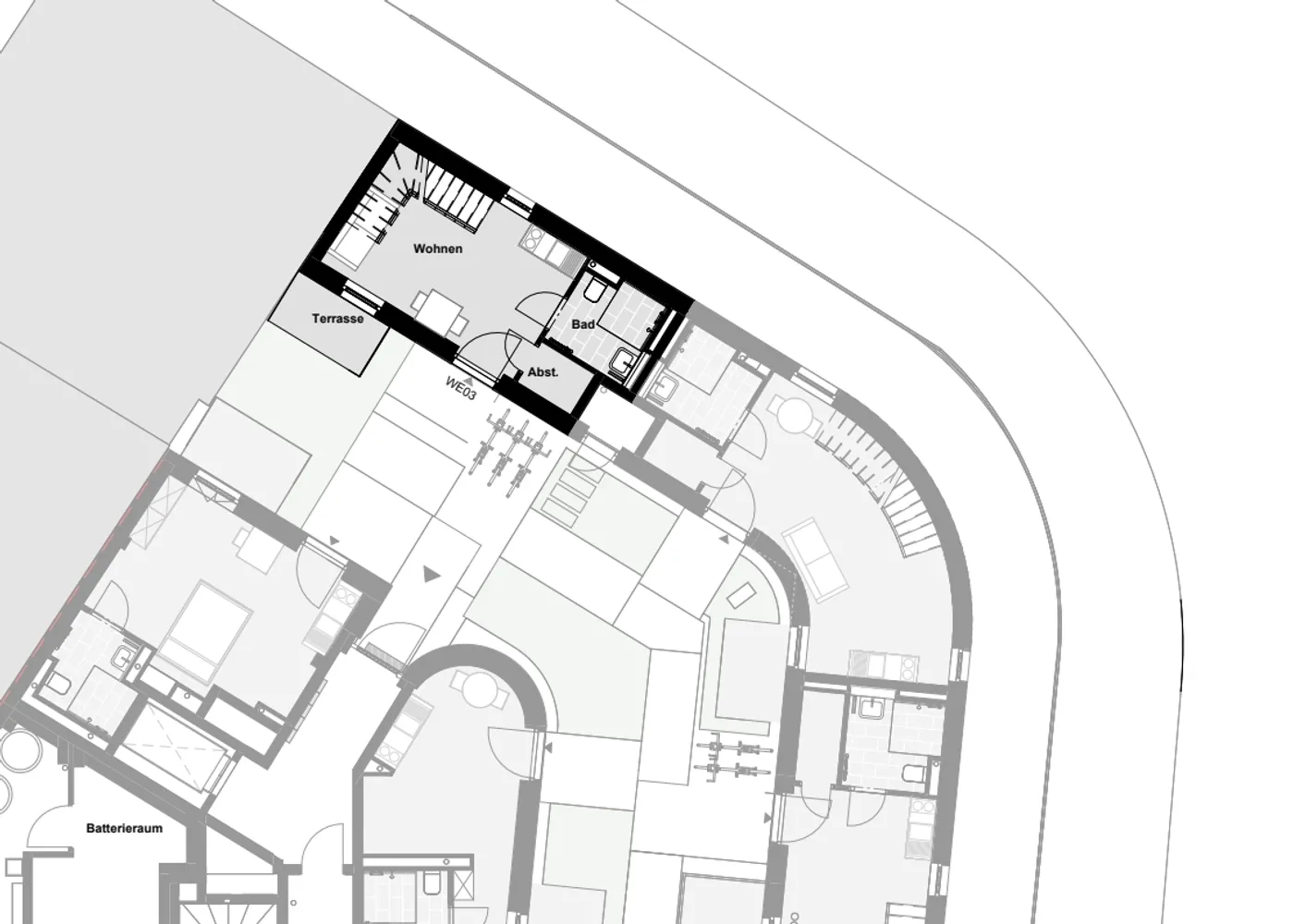 2 Zimmer Wohnung mit 43 m² in Aachen – Bild 3