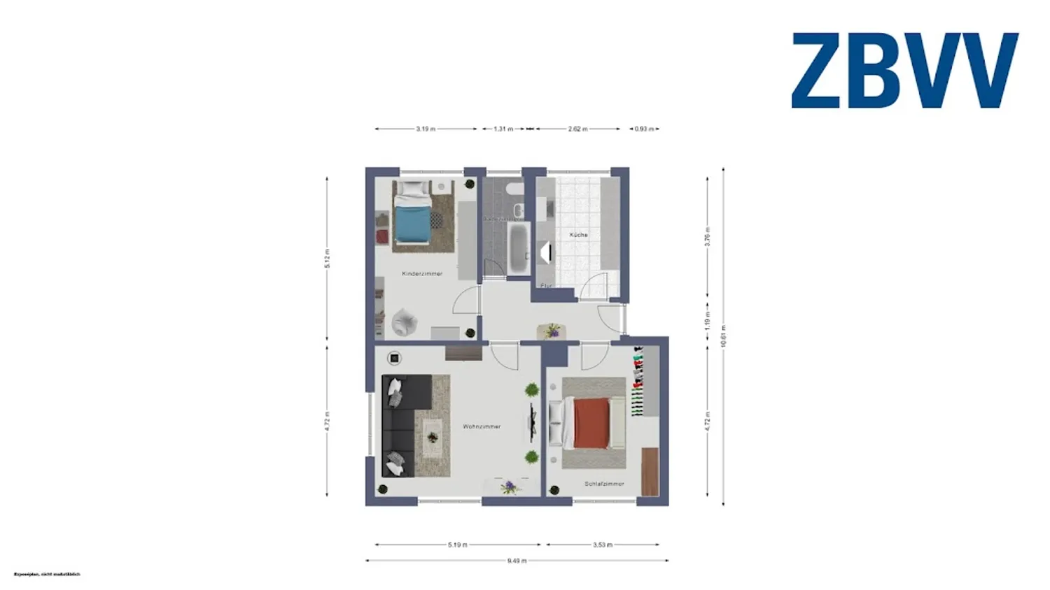 3 Zimmer Wohnung mit 70 m² in Magdeburg – Bild 8