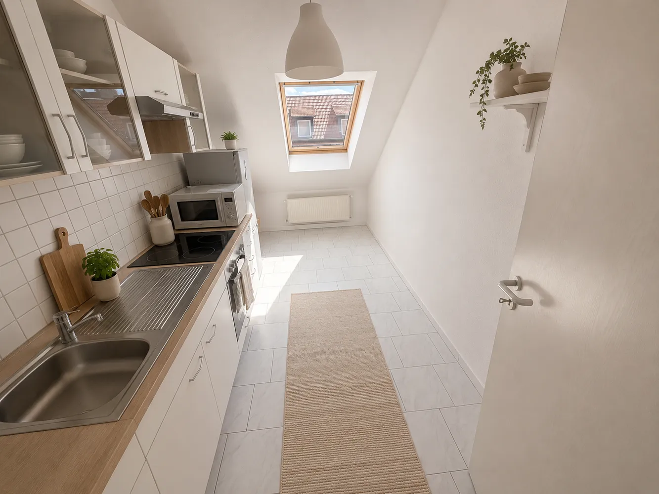 1 room apartment with 48 m² in Erfurt – Photo 2