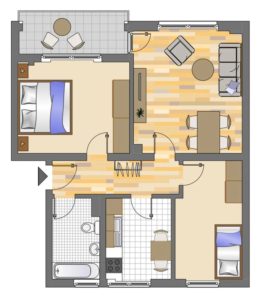3 Zimmer Wohnung mit 63 m² in Gelsenkirchen – Bild 5